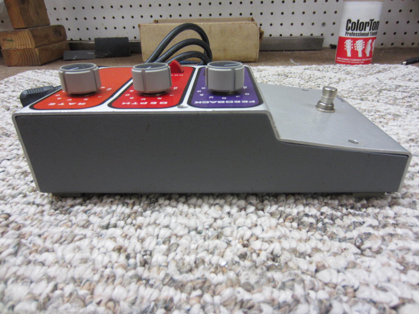 【Mu-Tron Phasor II ビンテージ 1970年代 動作確認済み】 Musitronics Mu-Tron Phasor II Phase Pedal Effect (1978