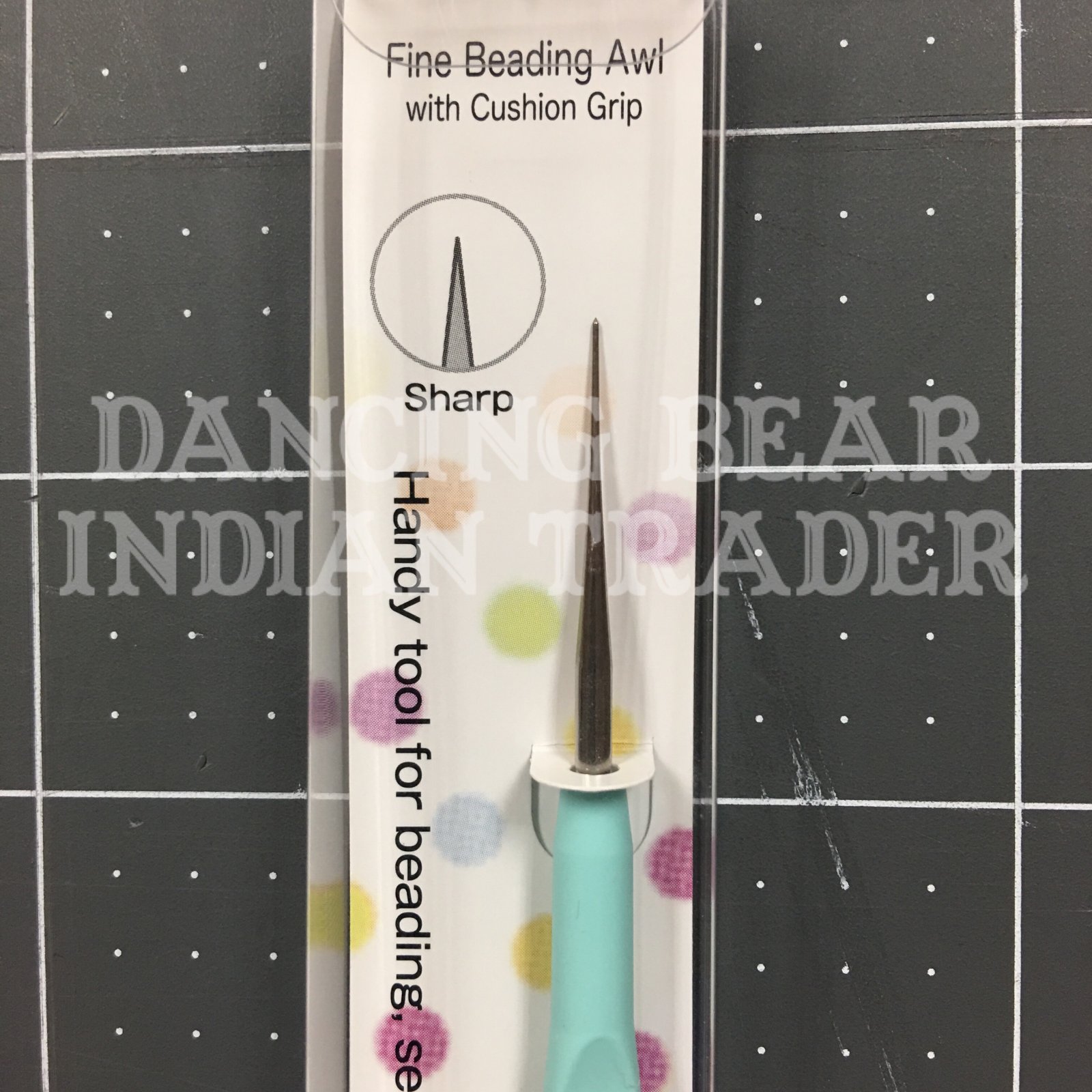 Fine Beading Awl W//Cushion Grip Mint 846550013691