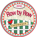 row by row round logo