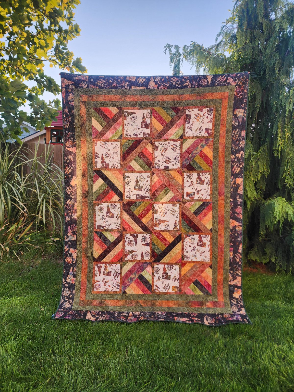 Idaho Quilter Batik Quilt Kit