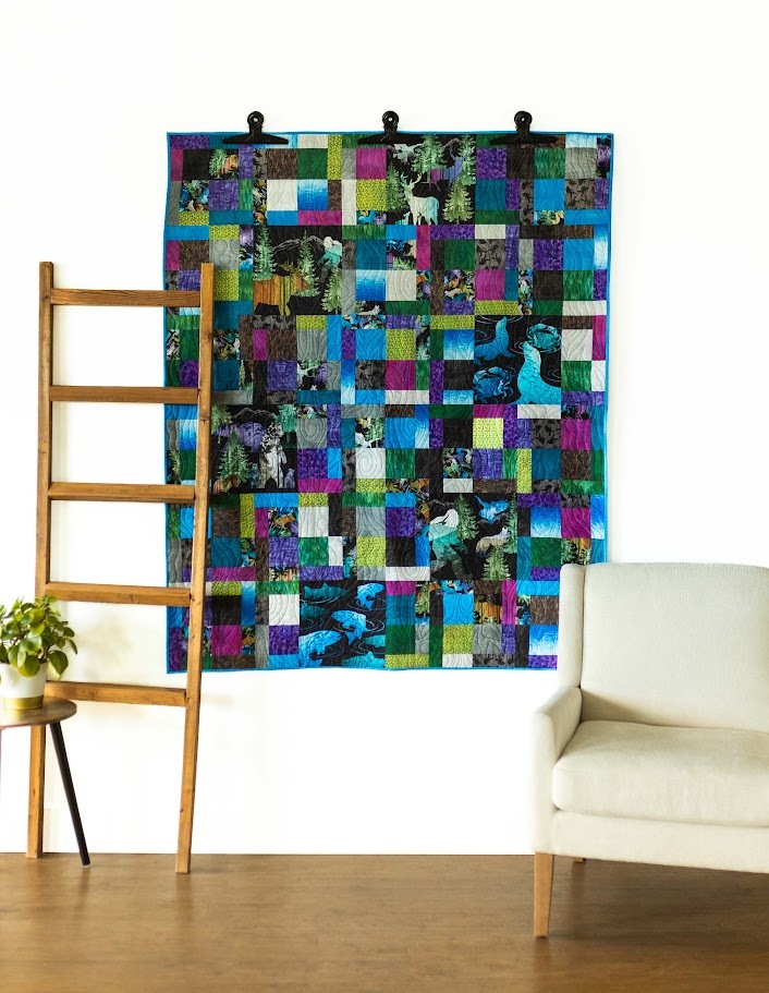 Penny Lane Quilt Kit featuring Pacific Northwest Fabric by In the Beginning Fabric