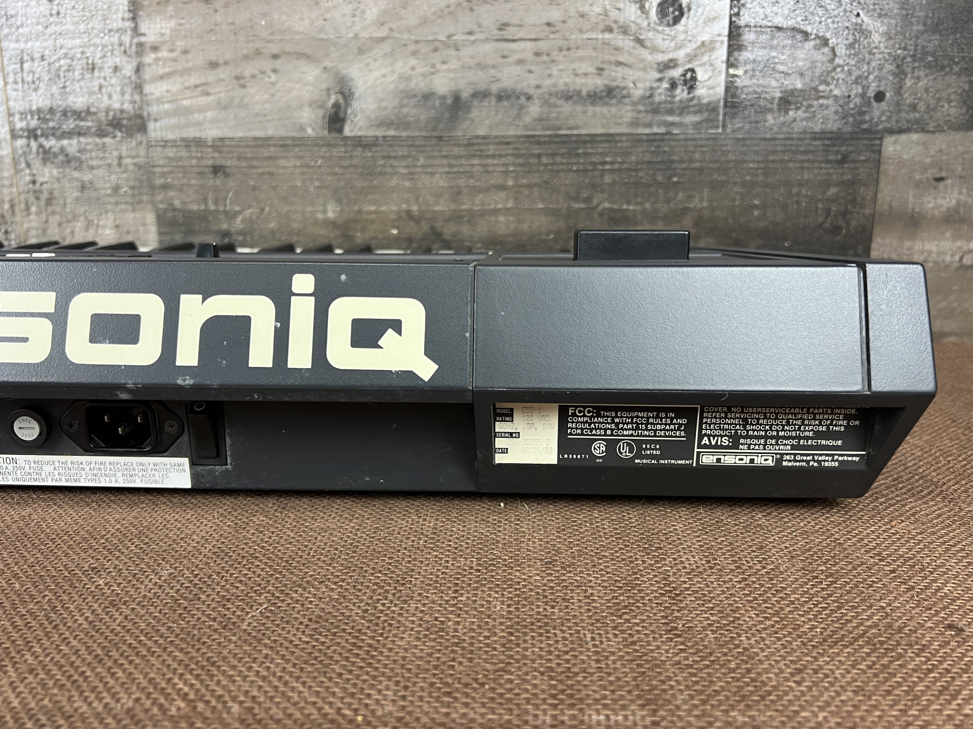 ENSONIQ E2 PROM STORAGE CARTRIDGE　ジャンク ENSONIQ E2 PROM STORAGE CARTRIDGE ジャンク