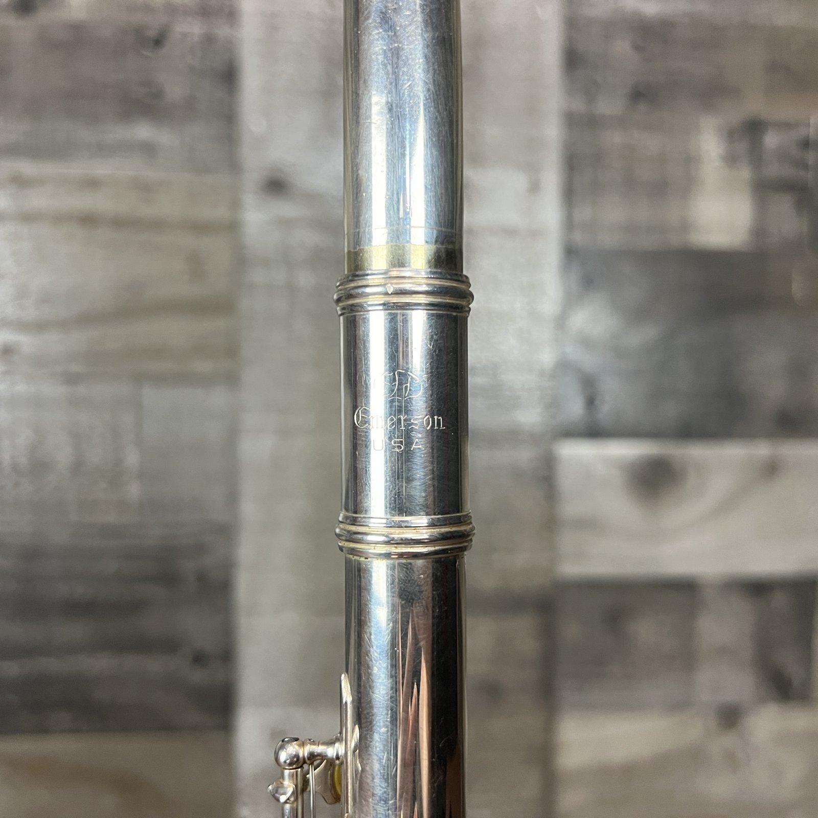 Emerson 1 Series Flute Student Flute with Curved Head Joint