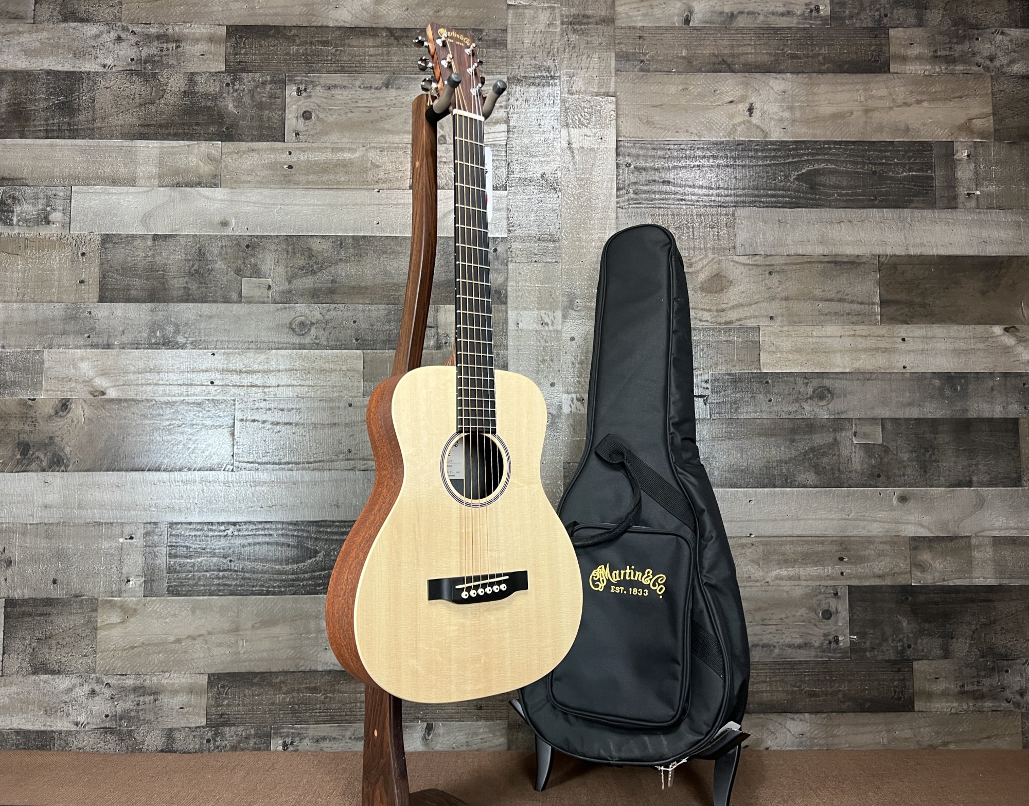 Martin LX1E Acoustic Guitar w/ Bag - 729789507875