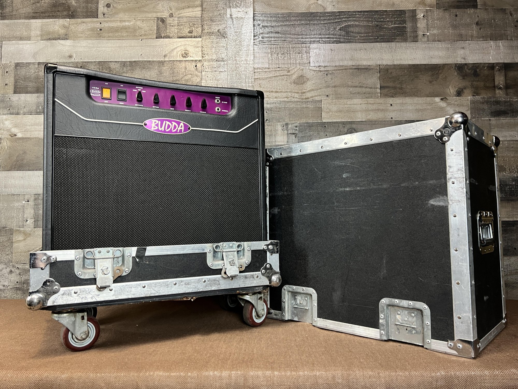 Budda Verbmaster 1x12 Tube Guitar Combo Amp Electric Amplifier Reverb