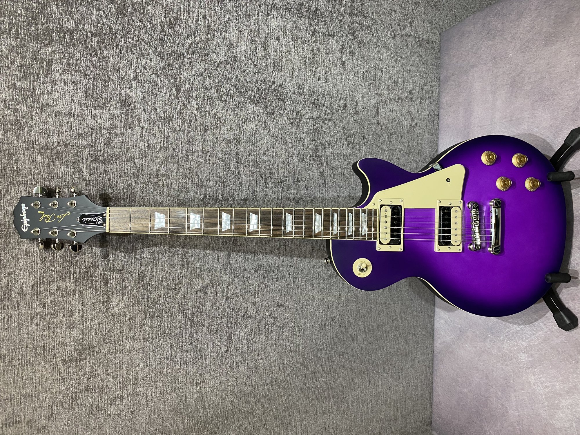 Epiphone Les Paul Classic Worn - Worn Purple - 711106478616