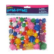 Tinsel Pom Poms