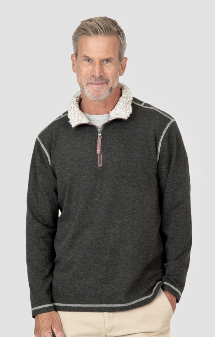true grit quarter zip