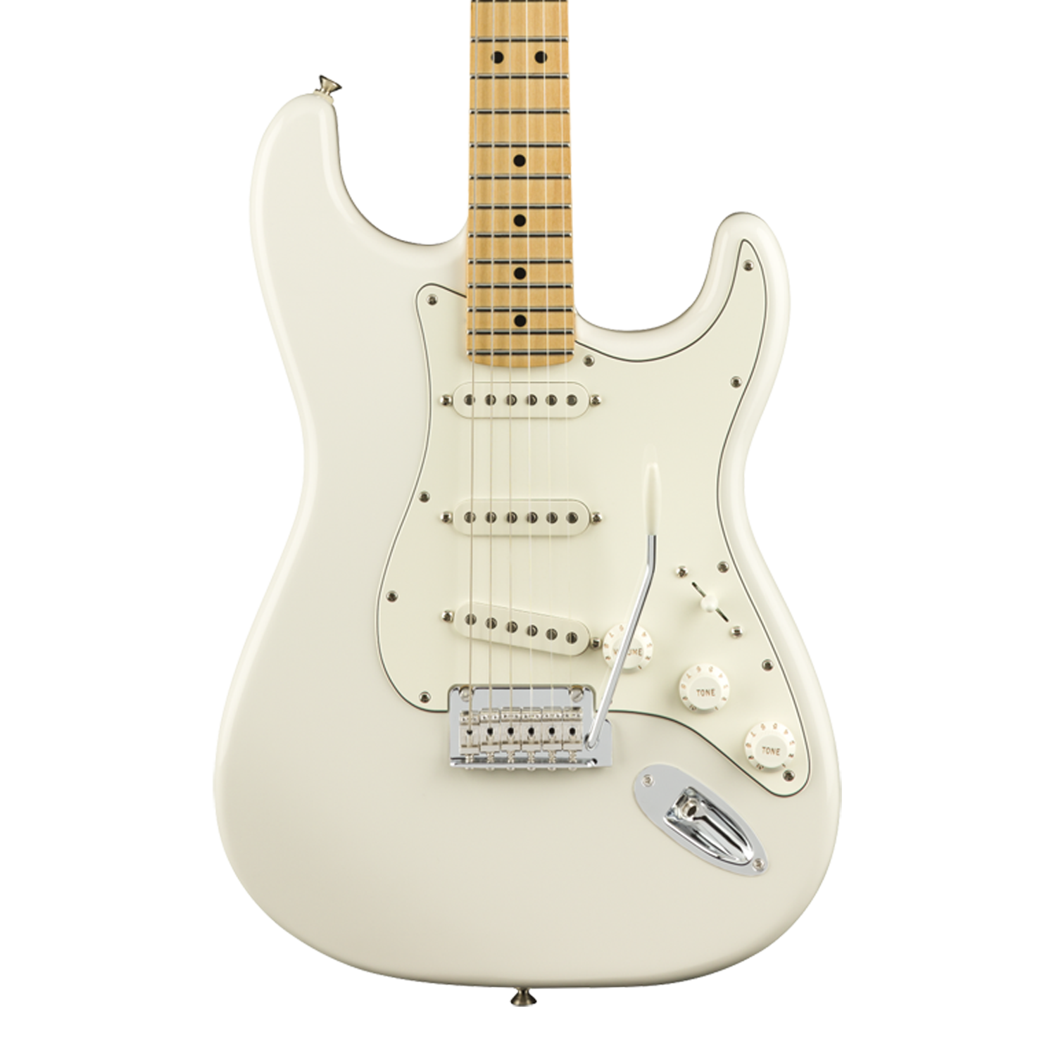Fender Player Stratocaster Maple Fingerboard Polar White 885978926367