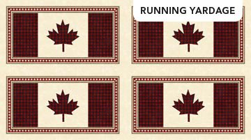 Canadian Tote Bag (using 2 Placemat panels)