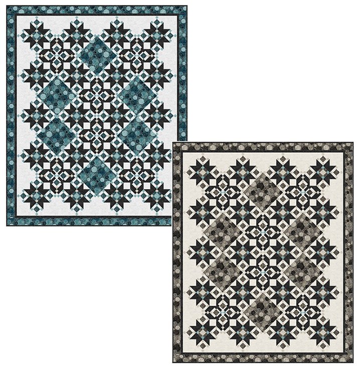 Shimmer Eclipse Minuet Quilt & Table Runner Pattern 778148260135
