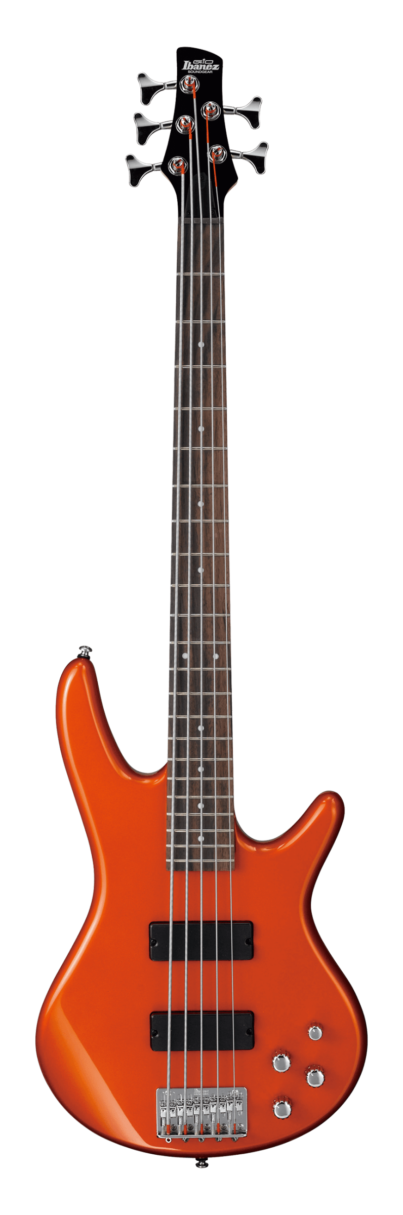 Ibanez GSR205ROM Gio 5-String Electric Bass – Roadster Orange