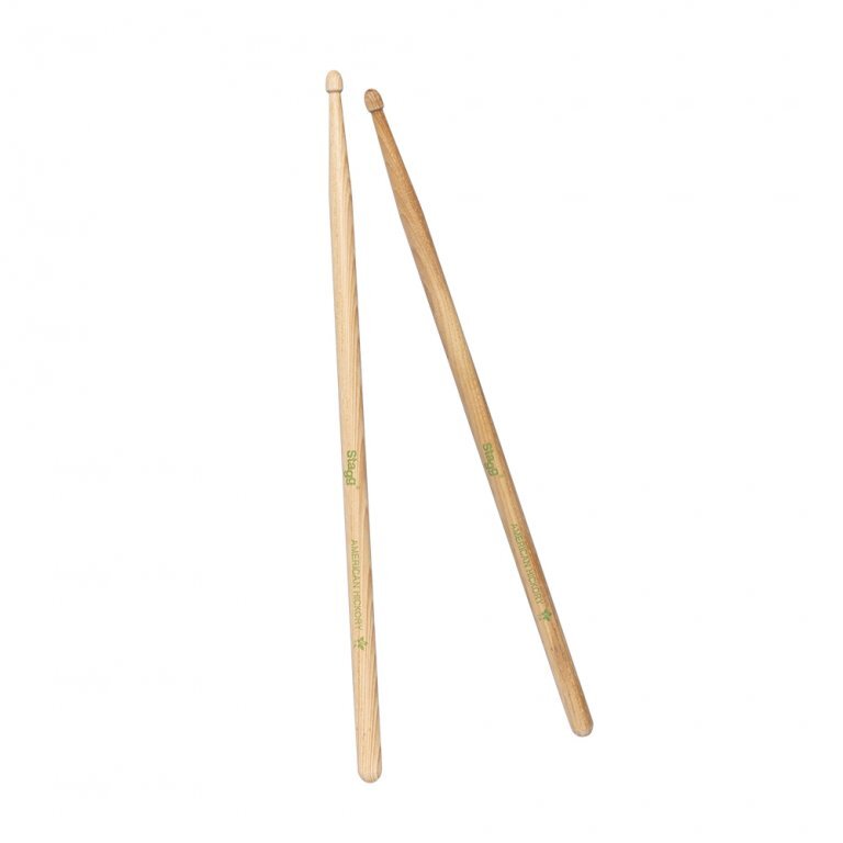 Stagg SHV7A 1Pair of Hickory Sticks V-Series 7A with Wooden Tip