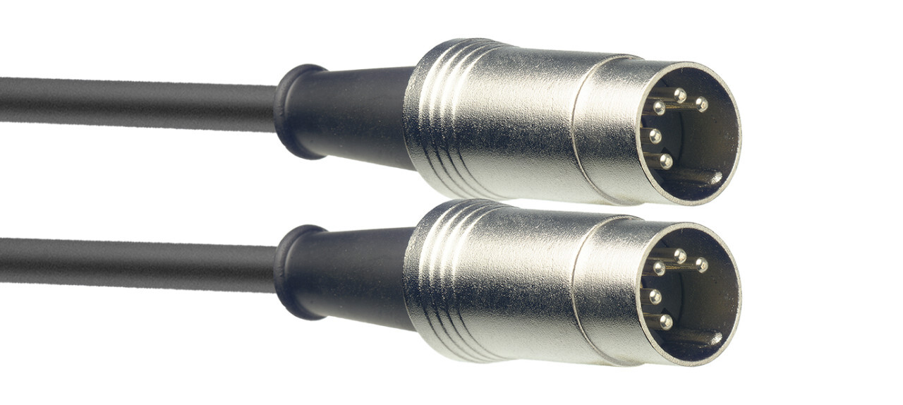 Stagg SMD3 S-Series 10FT Midi Cable Metal DINm