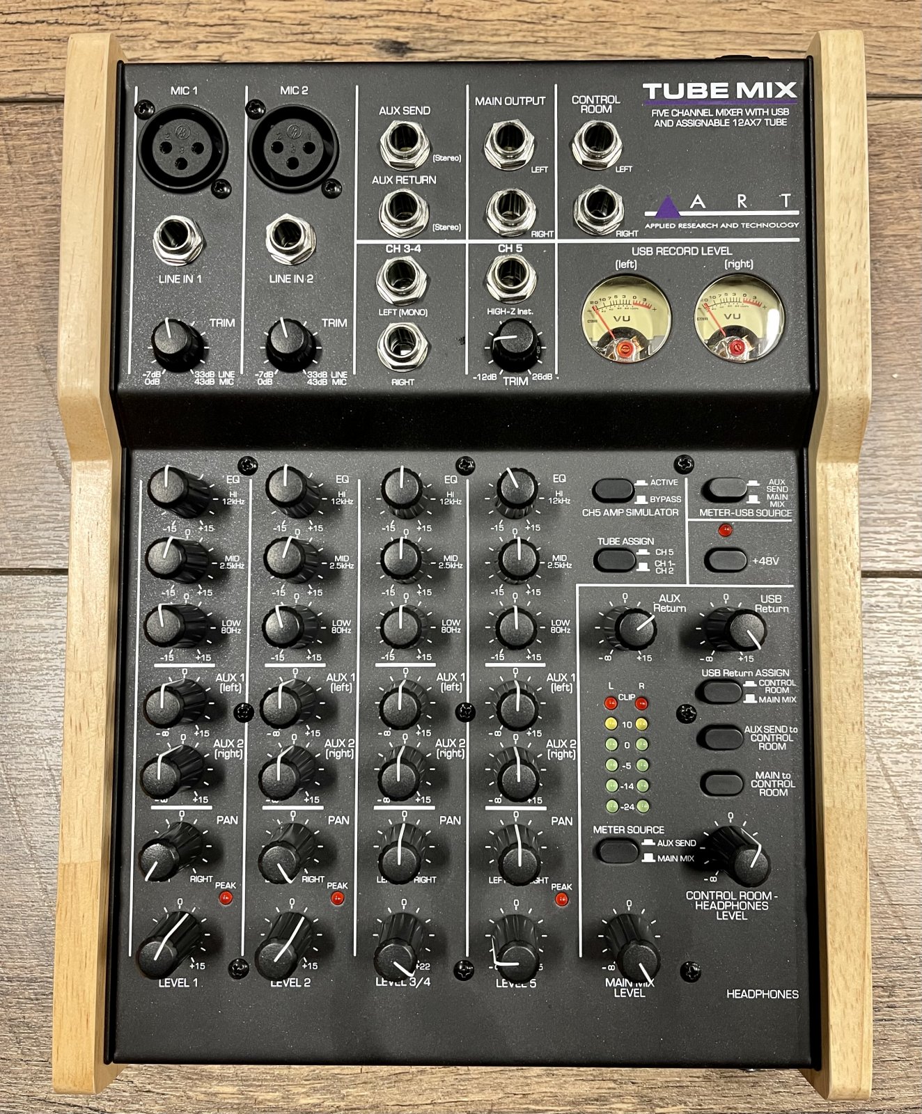 USED - ART Tube Mix Five Channel Mixer Interface