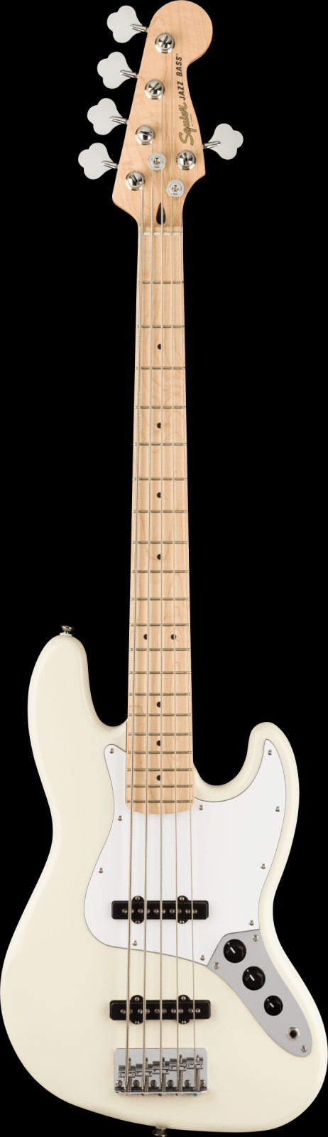 Fender Squier Affinity Series Jazz Bass V - Olympic White