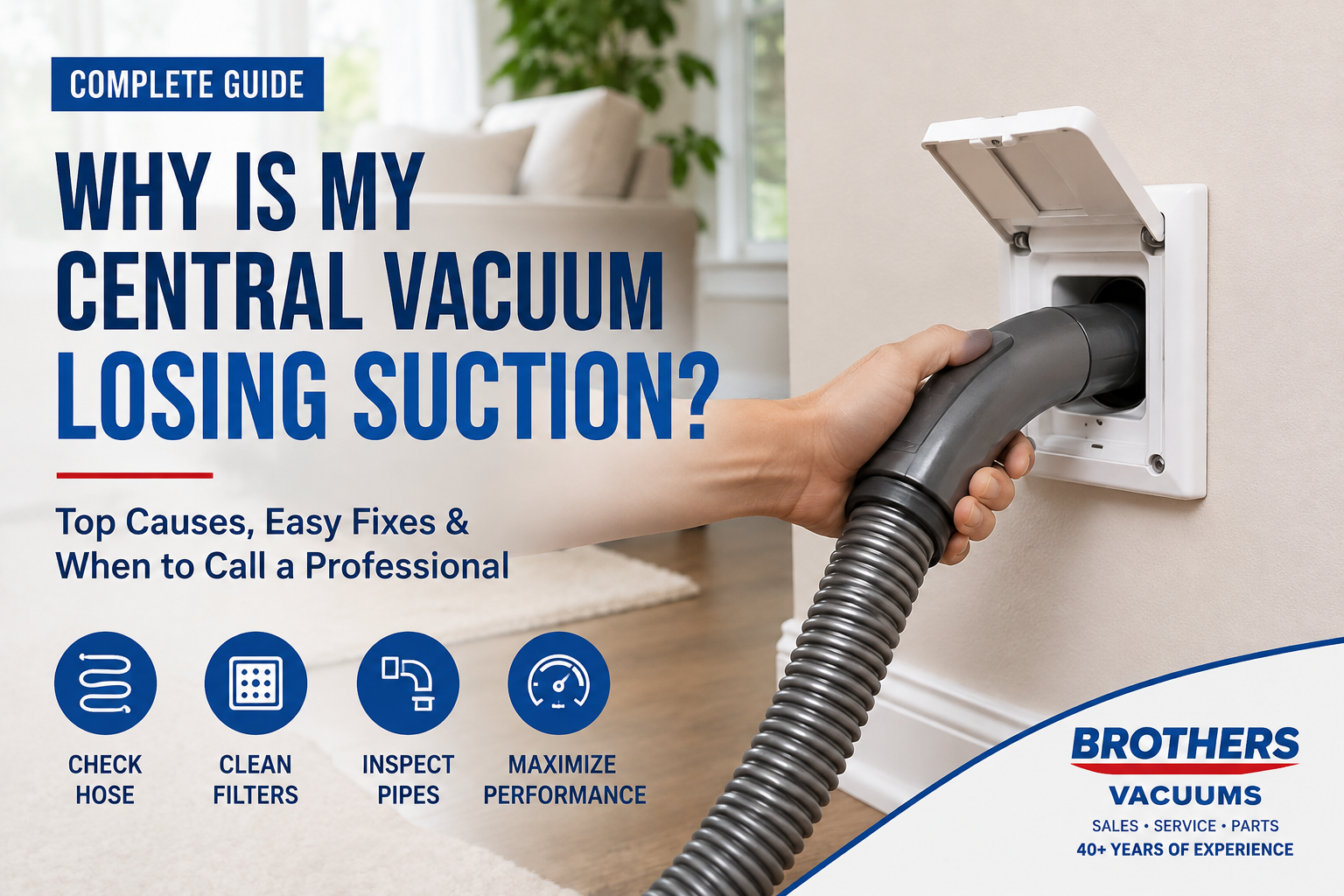 Common reasons your canister vacuum is losing suction