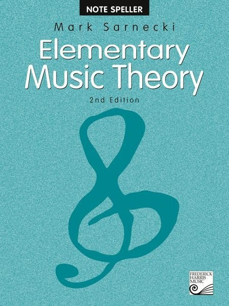 Elementary Music Theory Note Speller by Mark Sarnecki - 2nd Edition 
