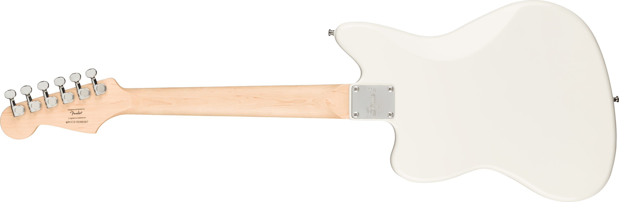 Squier Mini Jazzmaster HH Maple Fingerboard Olympic White