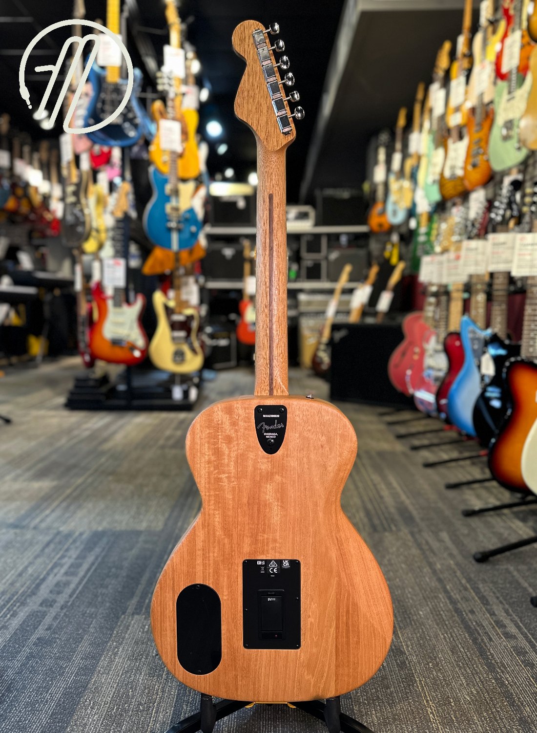 Fender Highway Series Parlor, Rosewood Fingerboard, Natural w