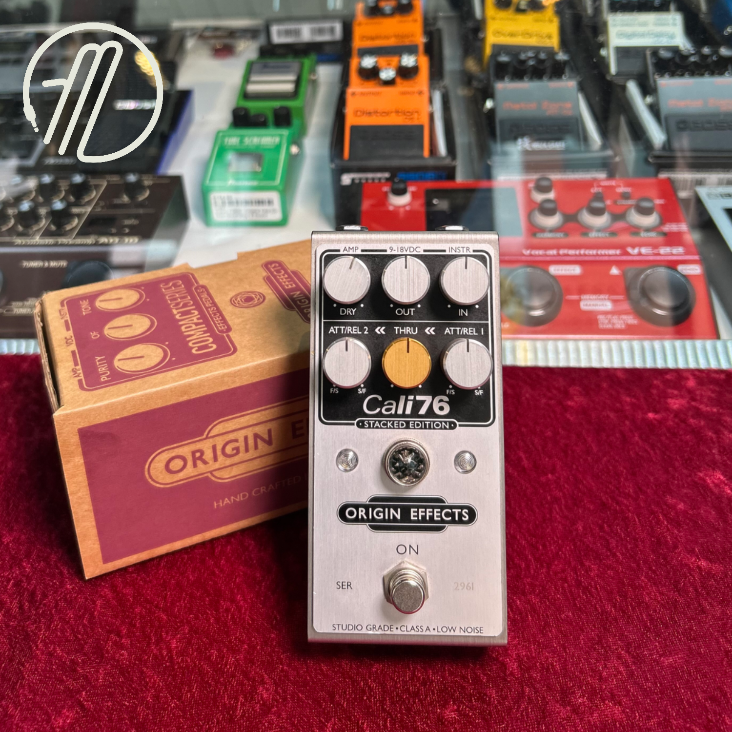 Origin Effects Cali 76 Stacked Edition Compressor USED w/ Box