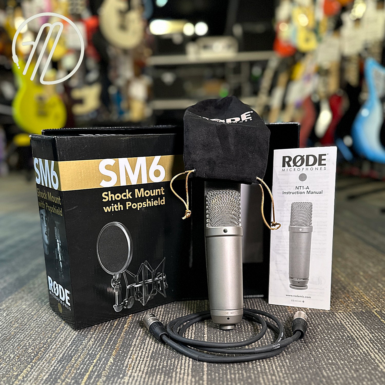 RODE NT1-A Large Diaphragm Cardioid Condenser Microphone Kit USED