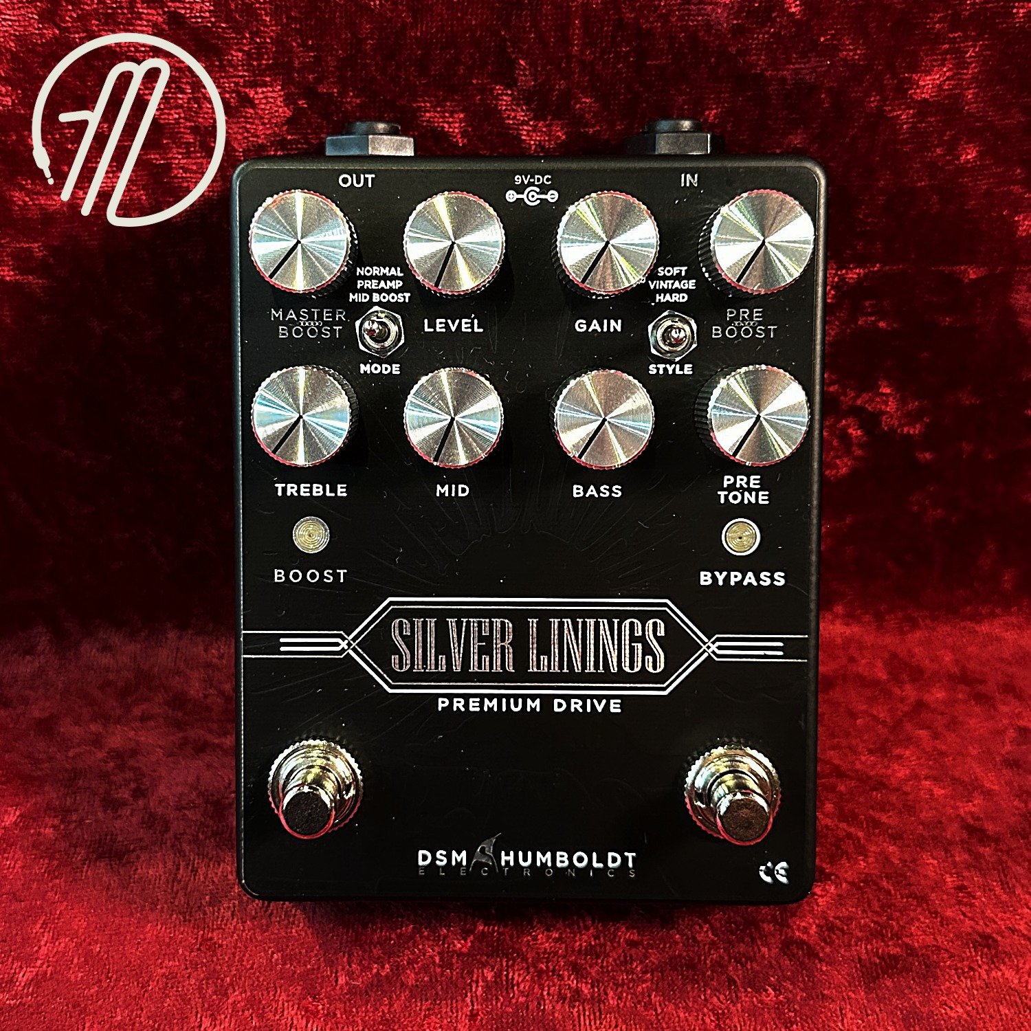 DSM/Humboldt Silver Linings Drive/Preamp Engine Guitar Pedal