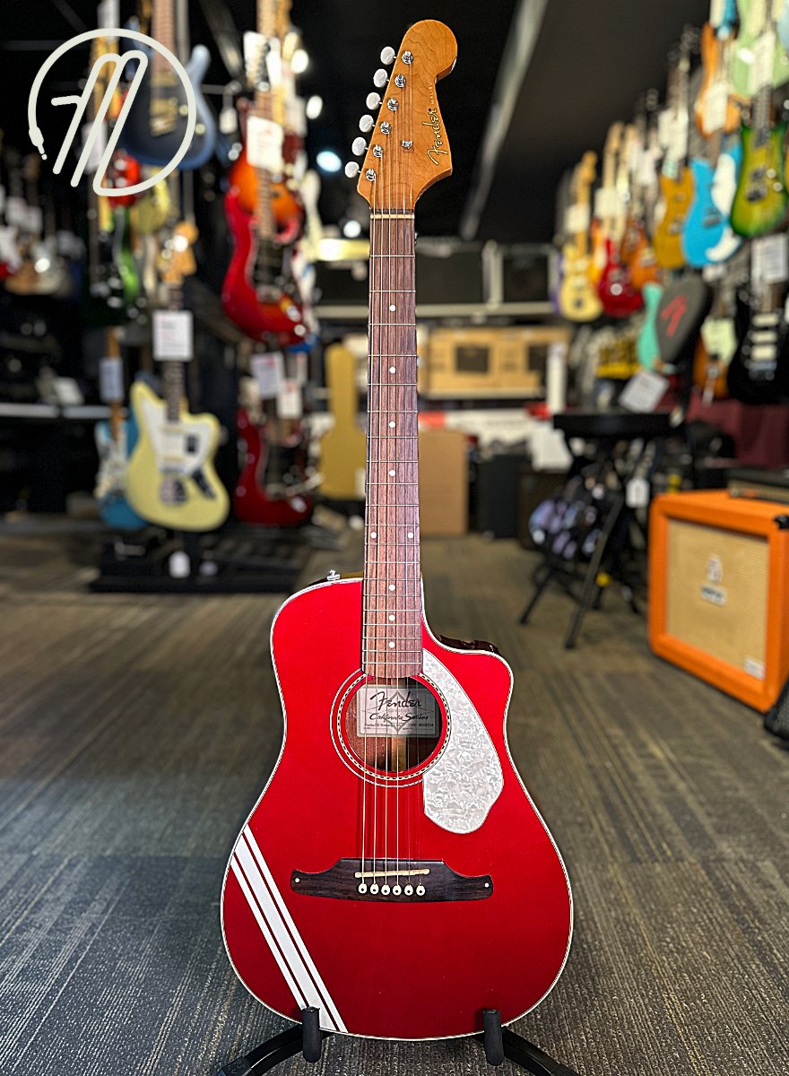 Fender California Series Malibu CE Mustang Acou/Elec Guitar