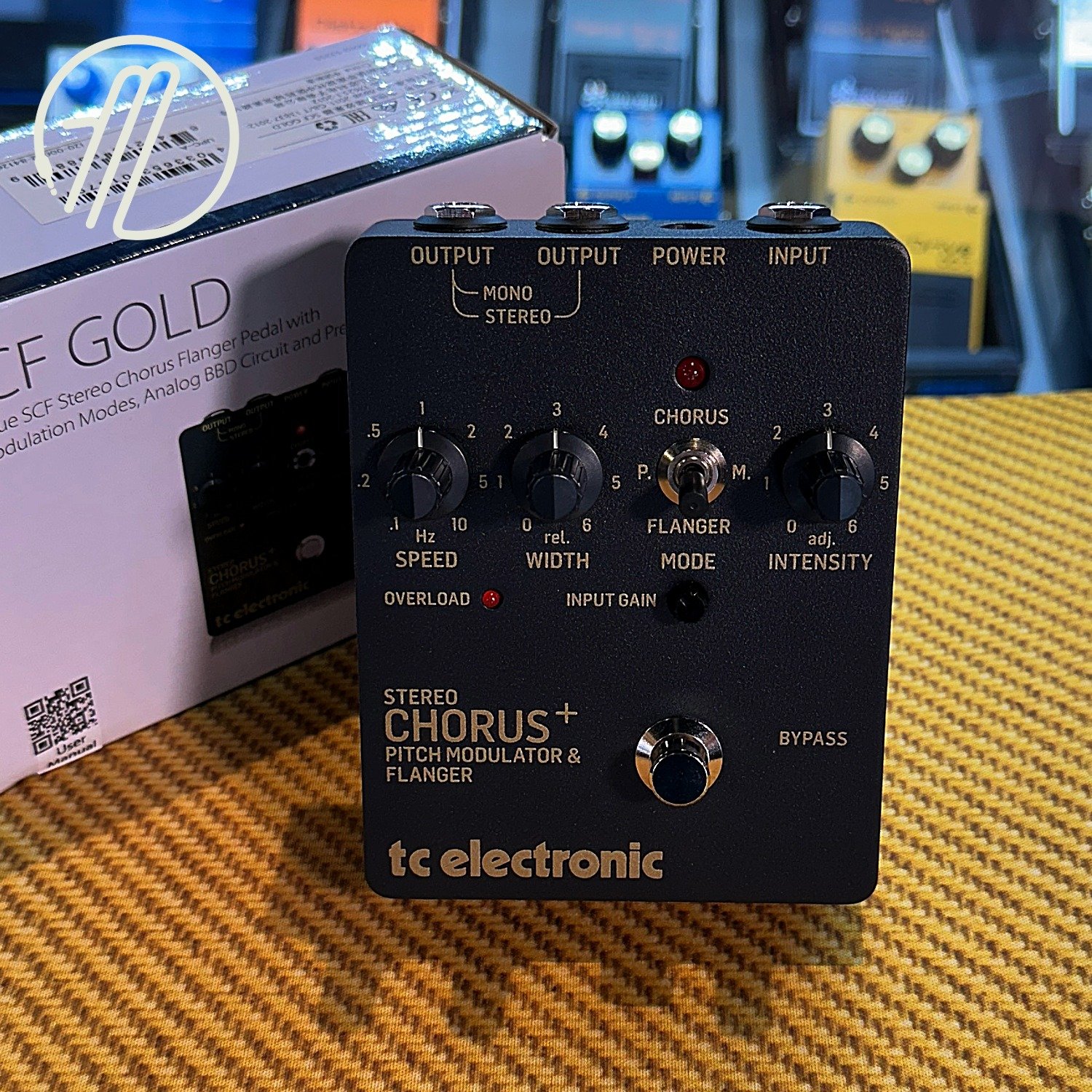 TC Electronic SCF Gold Stereo Chorus + Pitch Modulator & Flanger