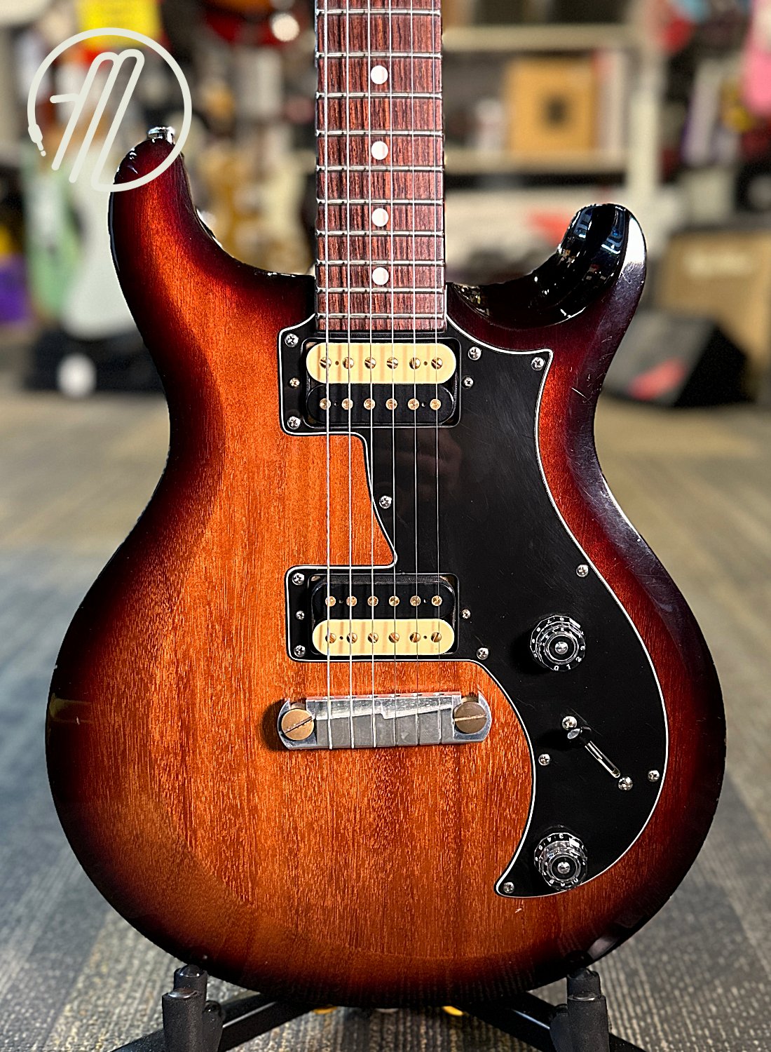 PRS Mira 2014 Tobacco Sunburst, Upgraded Pickups w/Gig Bag USED