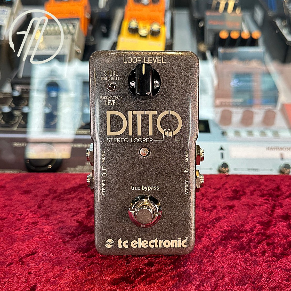 tc electronic Ditto Stereo Looper 本体のみ TC Electronic Ditto Stereo Looper Guitar Effects Pedal