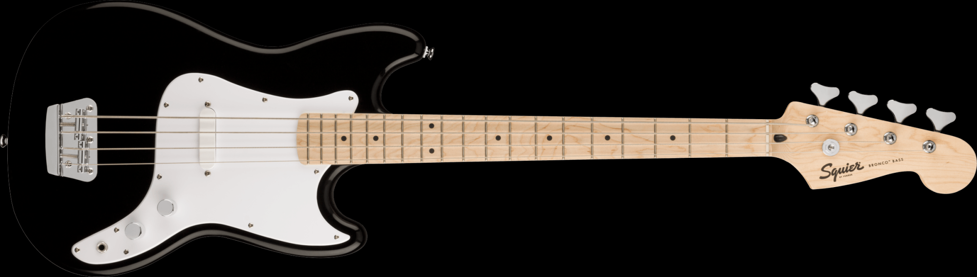 Squier Bronco Bass - Black - 717669034443