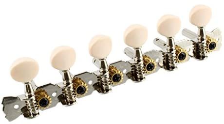 Allparts TK-7897-001 6-in-line Strip Tuners Nickel