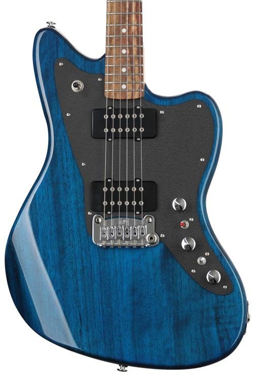 G&L CLF Research Doheny V12 Electric Guitar - Clear Blue - 659796