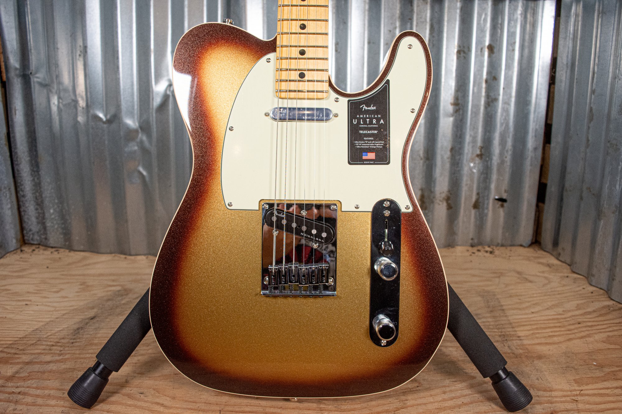 Fender American Ultra Telecaster Mocha Burst - 885978195404