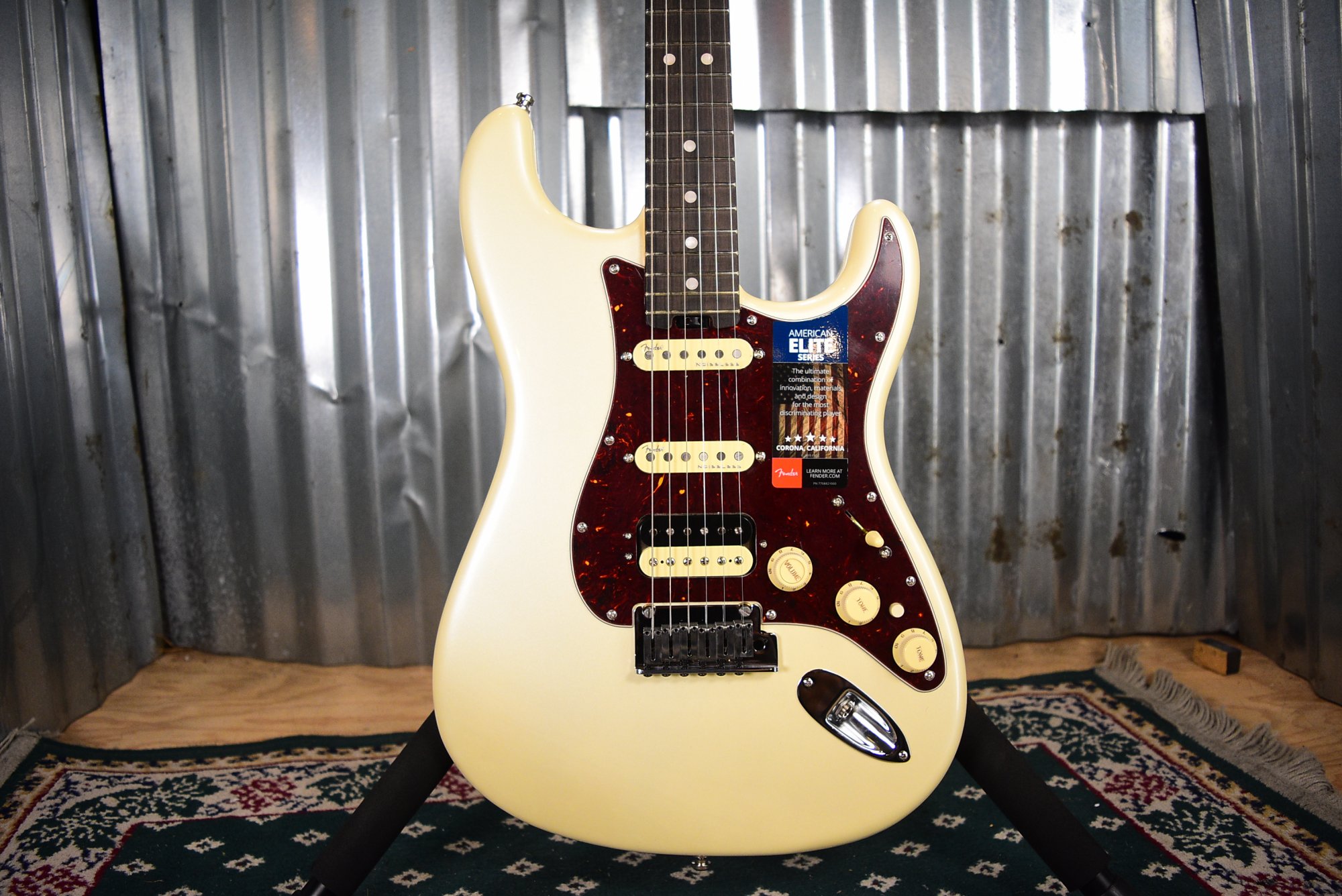 Fender American Elite Stratocaster Ebony Fingerboard Electric 