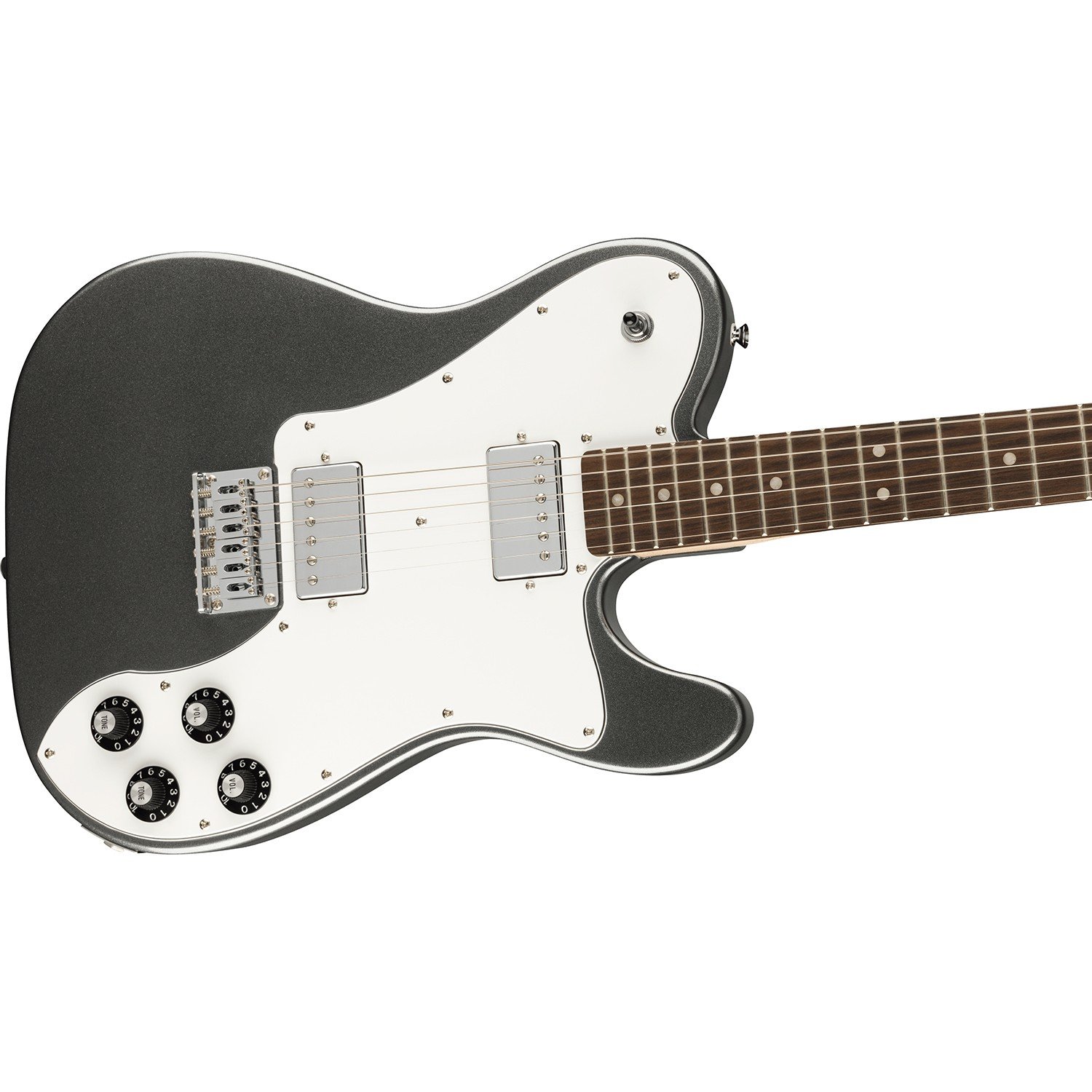 Squier Affinity Series Telecaster Deluxe Electric Guitar Charcoal