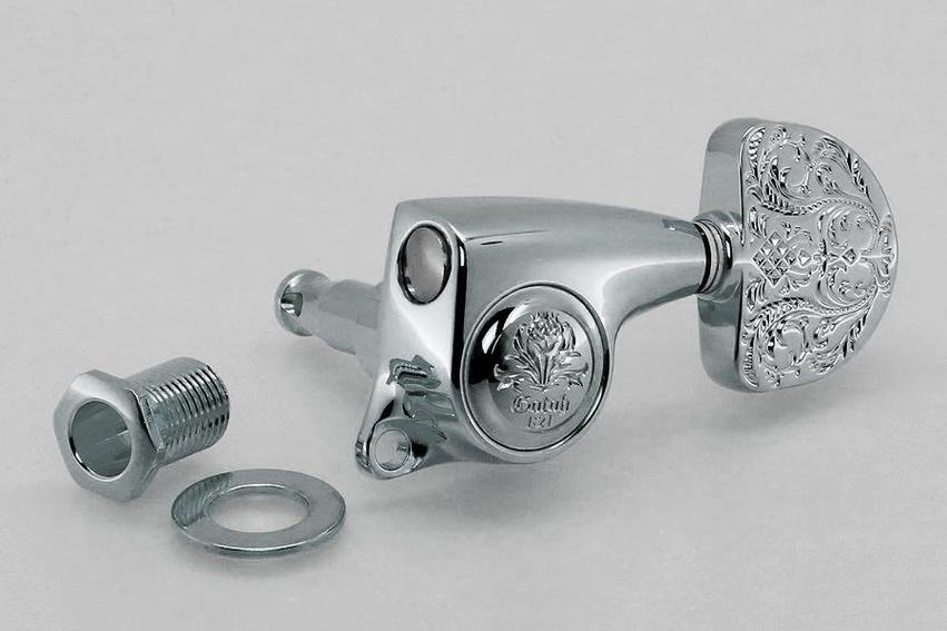 Gotoh 510 Series Guitar 3 A-Side Machine Heads Set with