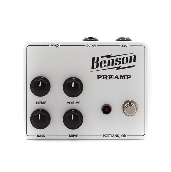 Benson Preamp Pedal, Tuxedo Finish