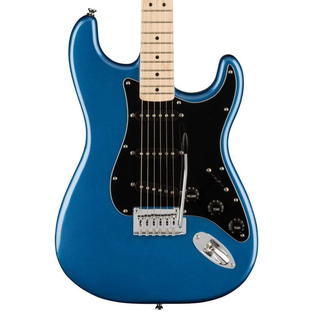 Fender Squire Affinity Strat with a maple neck in Lake Placid Blue