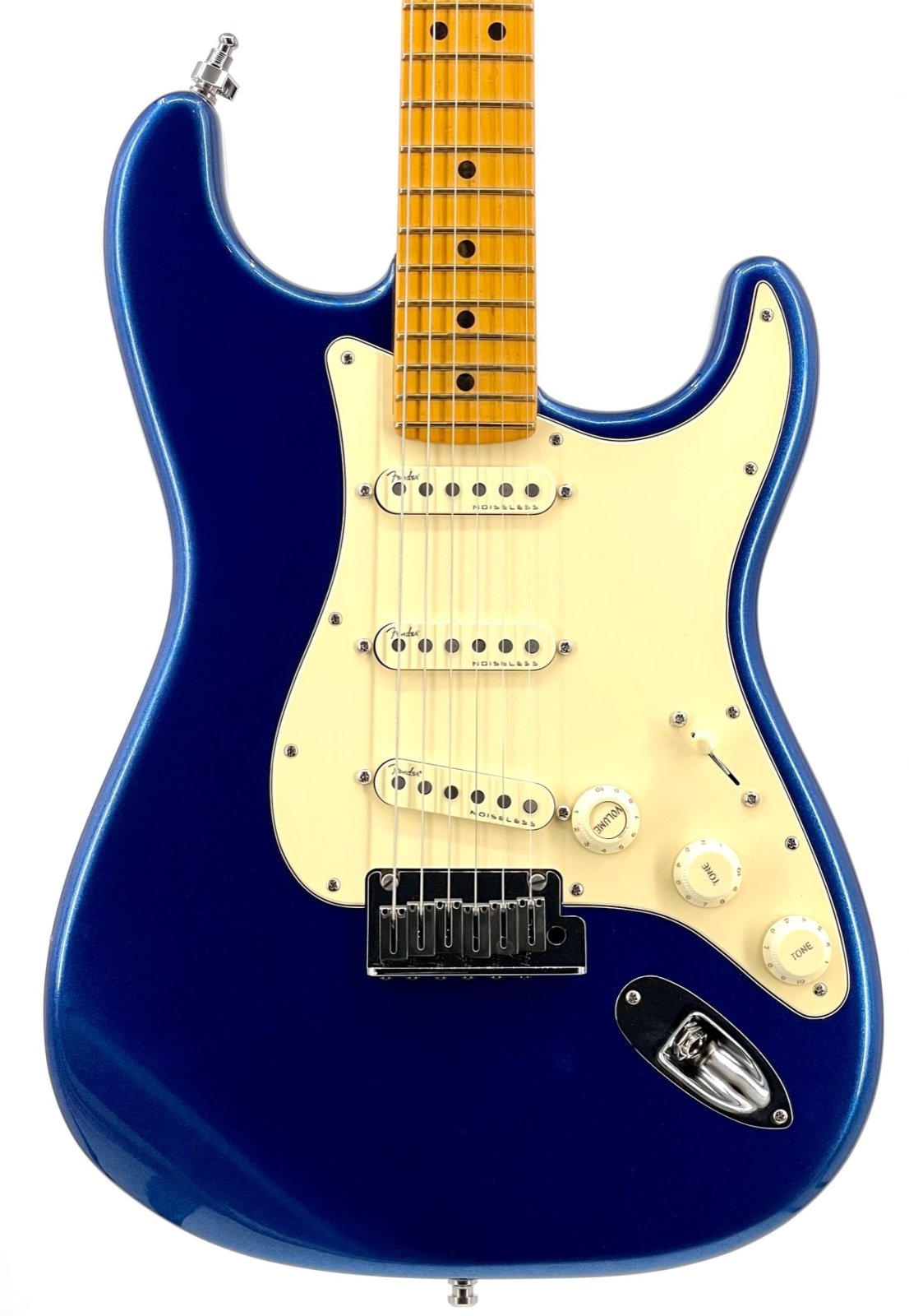 Fender Ultra Stratocaster in Cobalt Blue with a Maple Neck