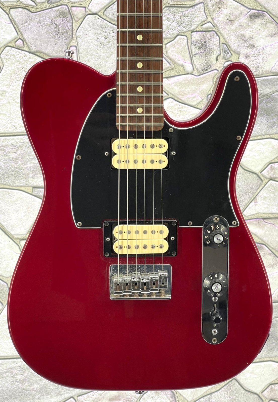 Fender Blacktop Telecaster HH with a Rosewood Fingerboard in