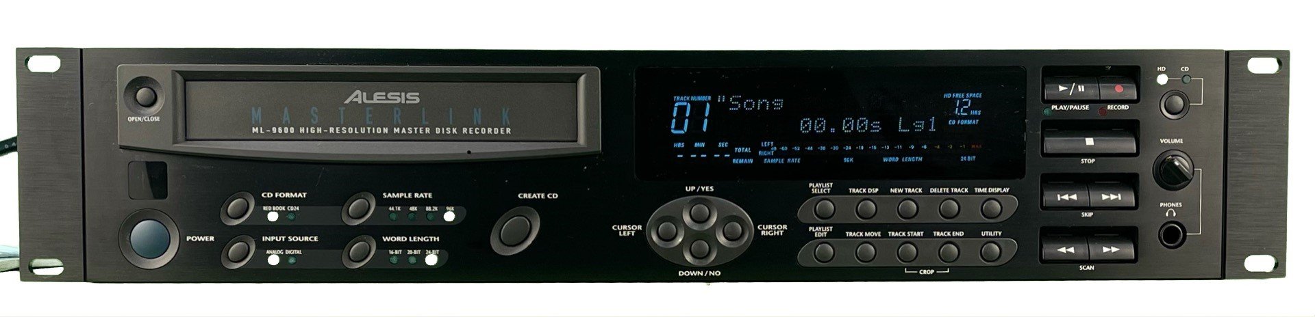 Alesis Masterlink ML-9600 Mastering Recorder in Very Good