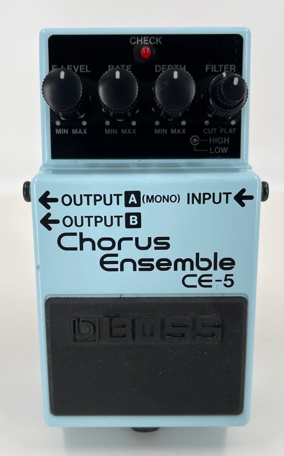 Boss CE-5 Chorus Ensemble Gray Label Early Taiwan Pedal in