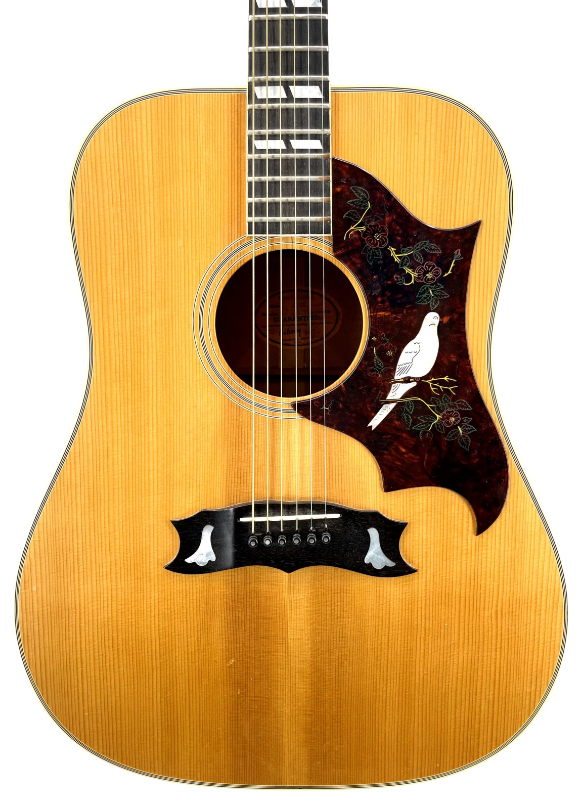 ☆美品☆Gibson　Doveモデル　Aria Custom 製造番号0067！ Gibson Acoustic Dove Custom Acacia - Amberburst | Sweetwater