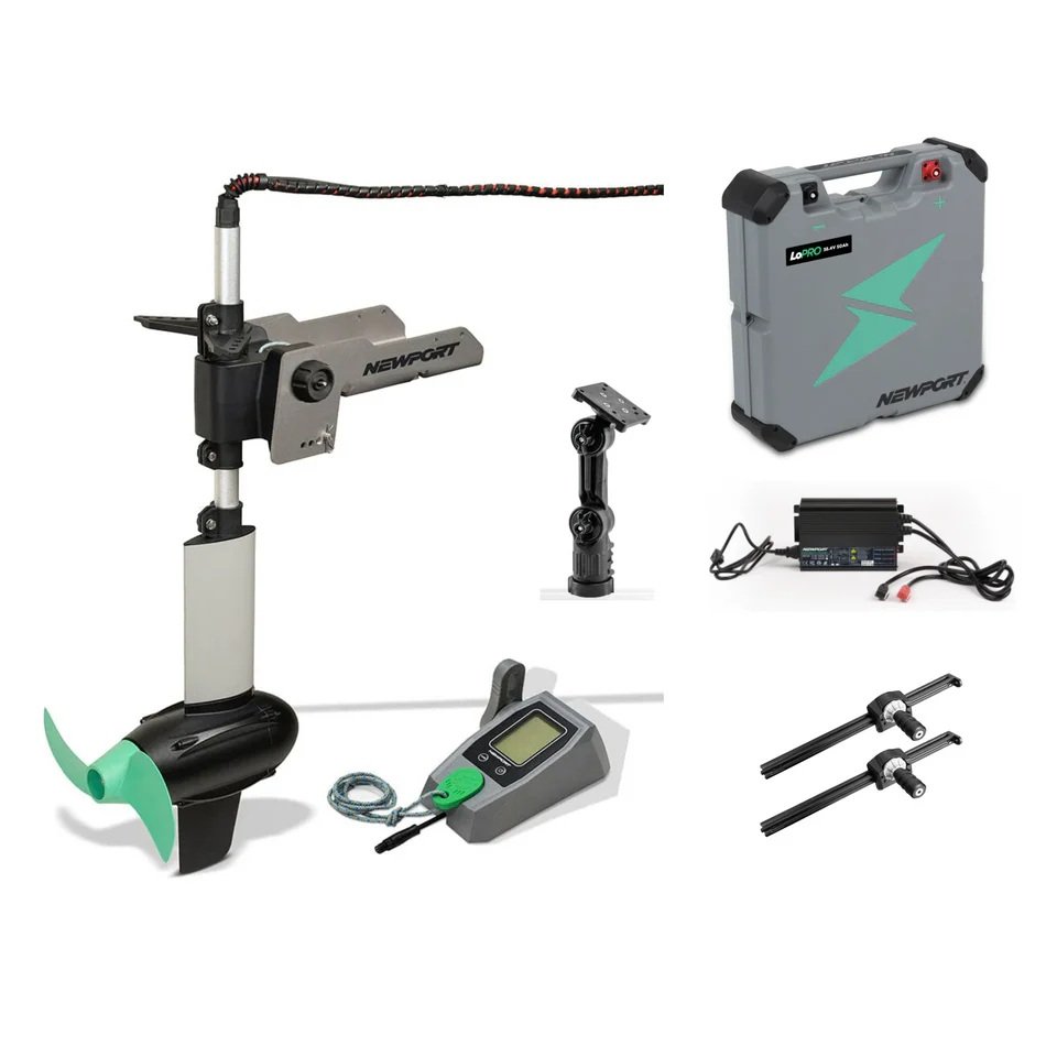 TITANX PROPEL / HAMMER STERN NEWPORT NK300 HD + 36V 50AH LOPRO BATTERY W WIZARD MOTORIZATION KIT