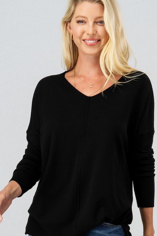 Soft Hi/Low Tunic Sweater