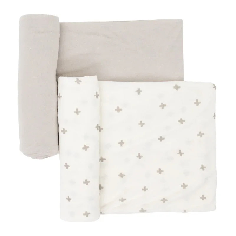 Little Unicorn Stretch Knit Swaddle Blanket - 2 Pack