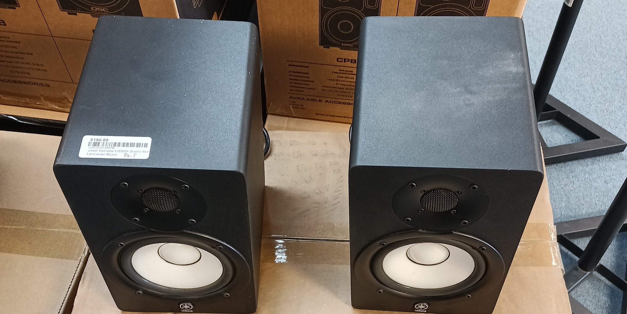 専用　YAMAHA HS50M Yamaha HS50M Powered Studio Monitors Pair Japan Audio