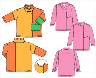 Pick Stitch Perfect pattern sketches